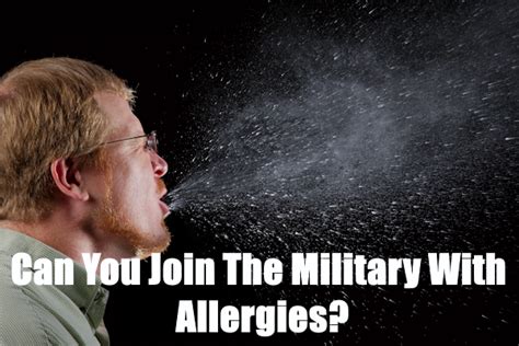 Army food allergies