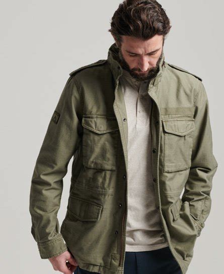 Army Green Jacket with White Shirt