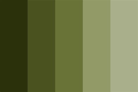 Army Green with Earth Tones