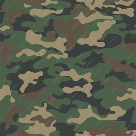 Army Green with Patterns