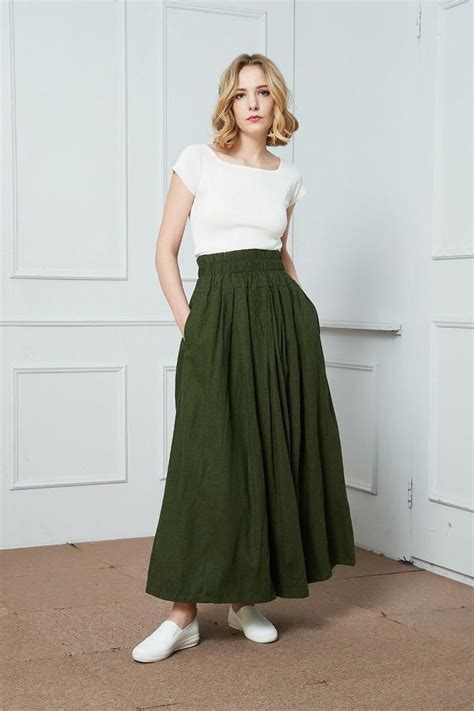 Army Green with Skirts