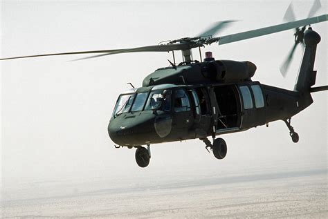 US Army helicopter in flight