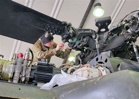 Army helicopter maintenance