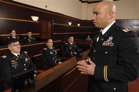 Army lawyers in court