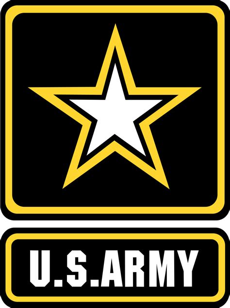 Colors of US Army Logo