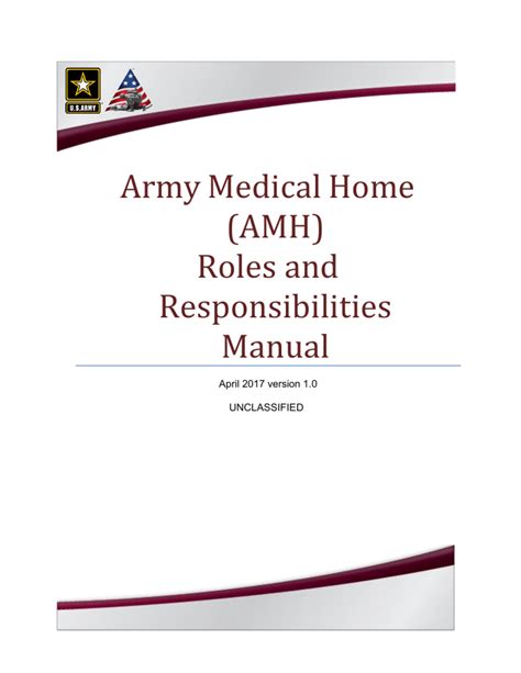 Army Medical Roles