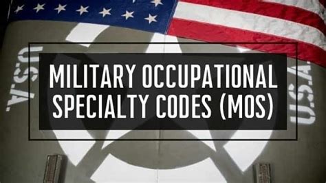 Army Military Occupational Specialties