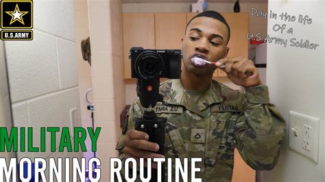 Army Morning Tasks