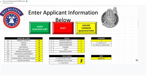 Army National Guard MOS Requirements 10