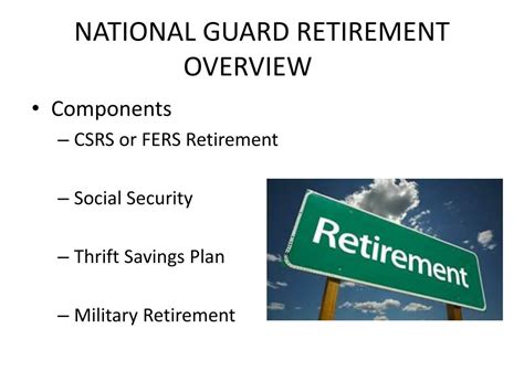 Army National Guard Retirement Benefits