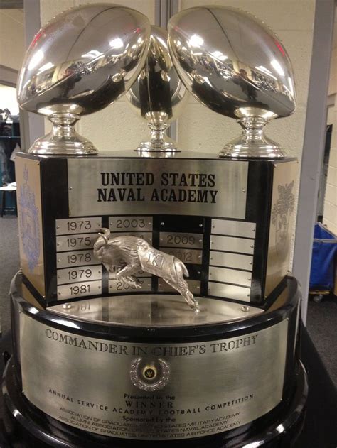 Army-Navy game trophy