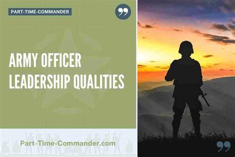 Army Non-Commissioned Officer Leadership Skills