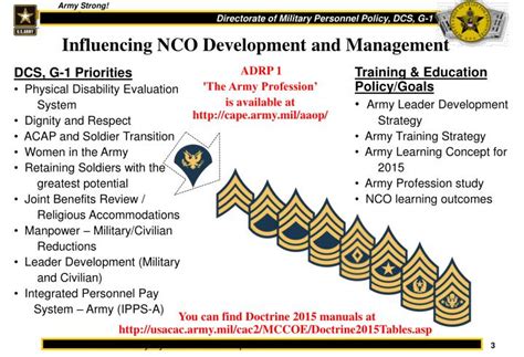 Army OCS Professional Development