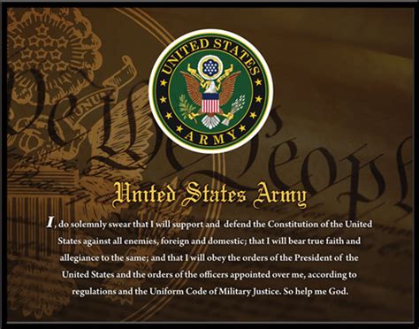 Army Officer Commissioning Oath