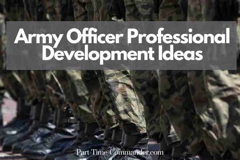 Army Officer in Professional Development