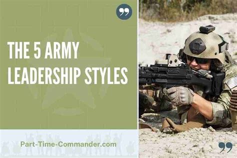 Army Officer Leadership Styles