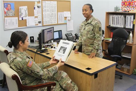 Army Officer Mentoring Junior Officer