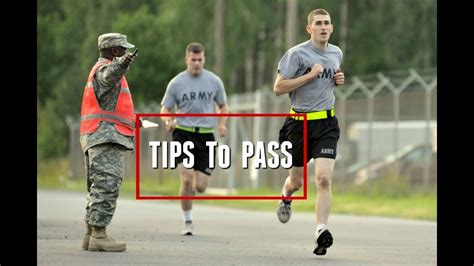 Army Personal Fitness Test Tips