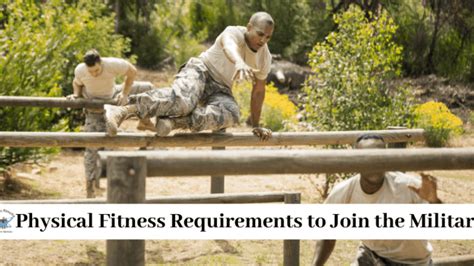 U.S. Army Physical Fitness Requirements