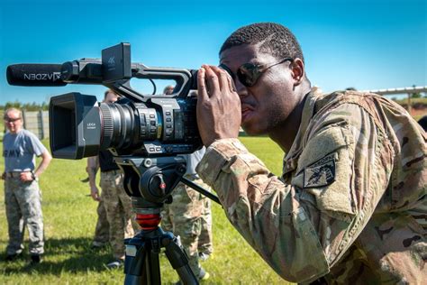 US Army Public Affairs Broadcast Specialist