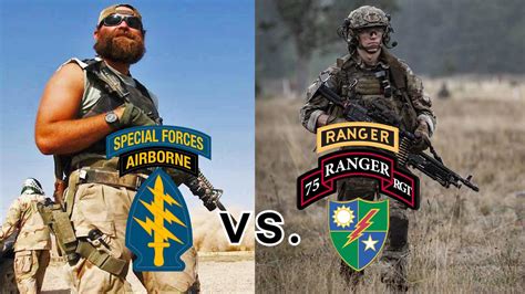 Army Rangers vs Green Berets