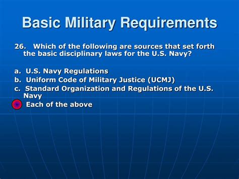 Army Requirements Gallery 4