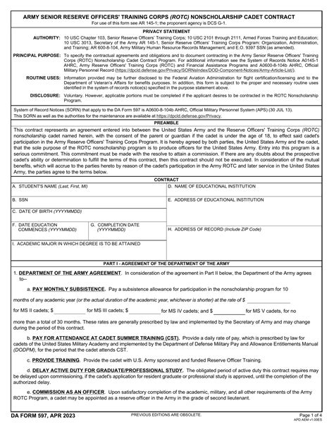 Army Reserve Contract Length