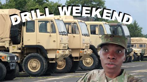 Army Reserve Drill Weekends