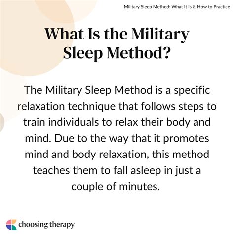 Army Sleep Guidelines