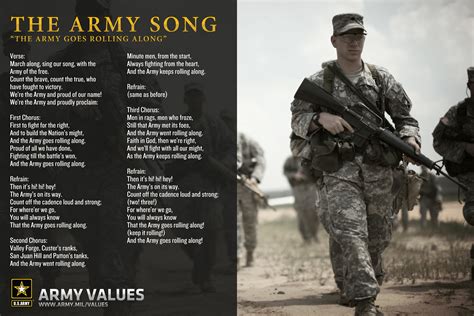 Army Song Values