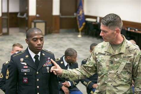 Army uniform inspection