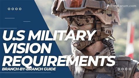 Army Vision Requirements