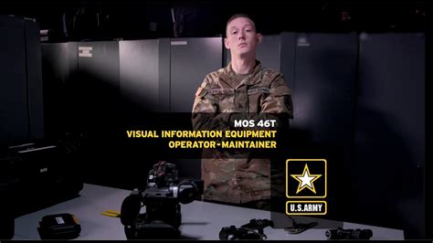 US Army Visual Information Equipment Operator