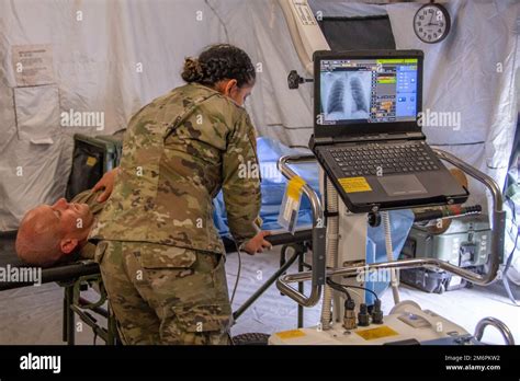 Army X-Ray Tech at work