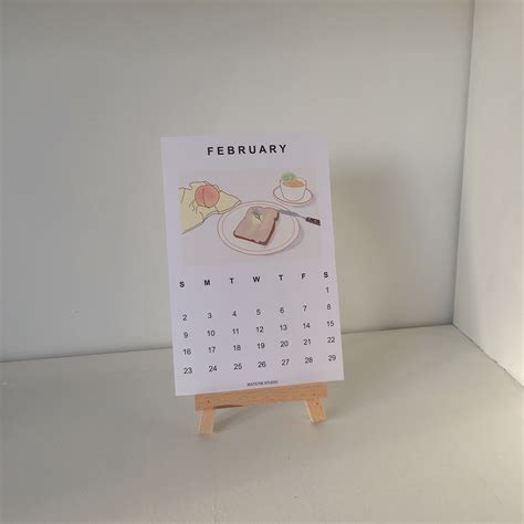 Art aesthetic calendar