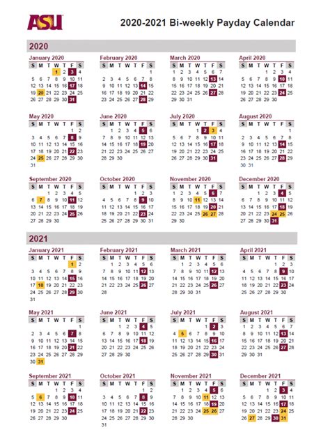 ASU Calendar Image 8