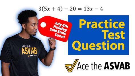 ASVAB Math Problem Solving Image