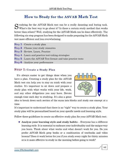 ASVAB Math Test Preparation Tips