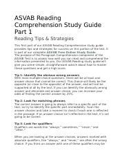 ASVAB Reading Comprehension Image 4