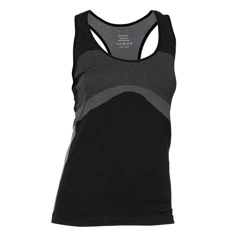 A person wearing an athleisure tank top