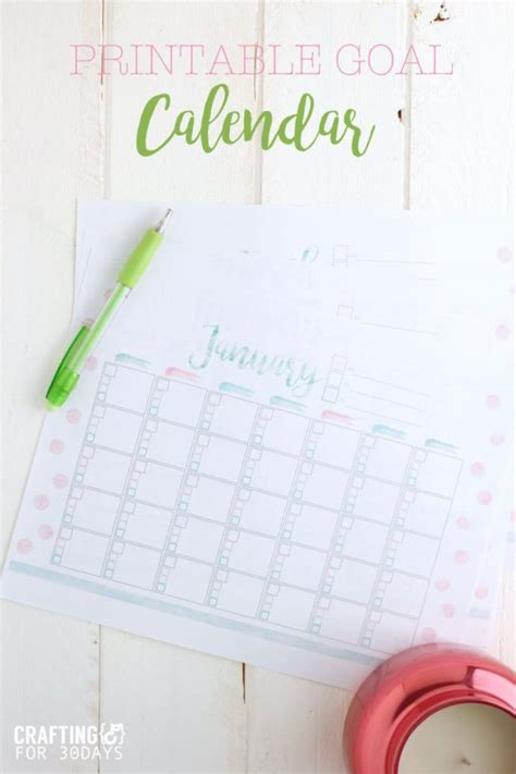 AU Calendar Goal Setting