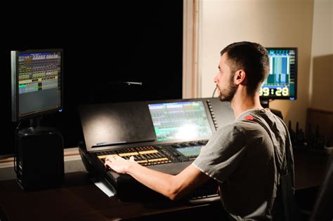 Audio Visual Technician Gaining Experience