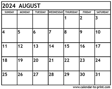 August Calendar Tip 2