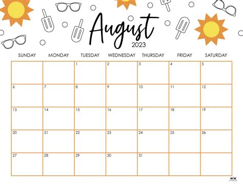 August Calendar Tips