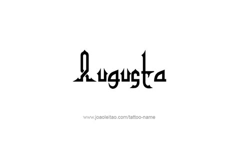 Augusta tattoo styles