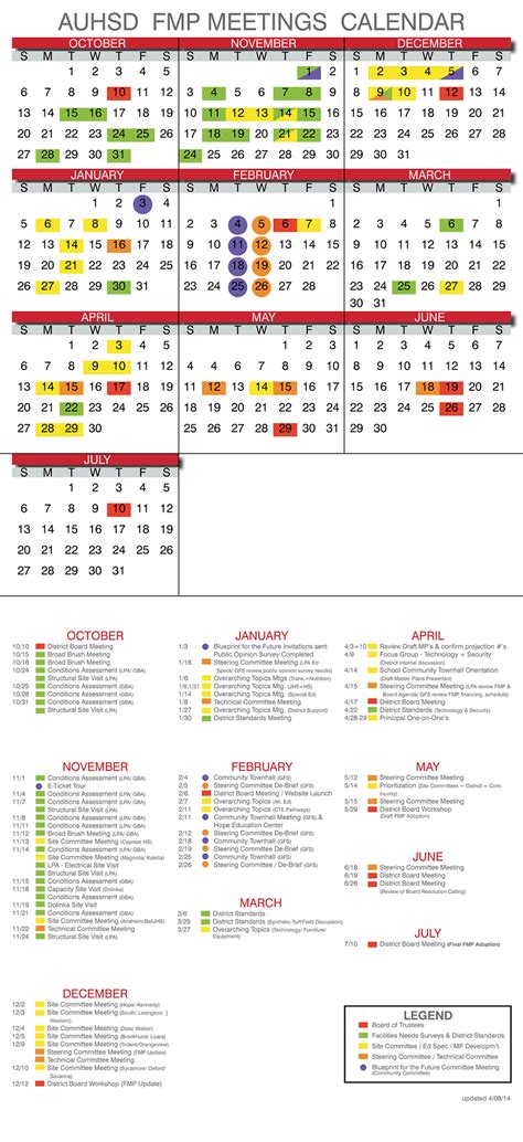 Auhsd Calendar Tips