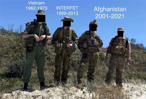 Australian SASR soldiers in training