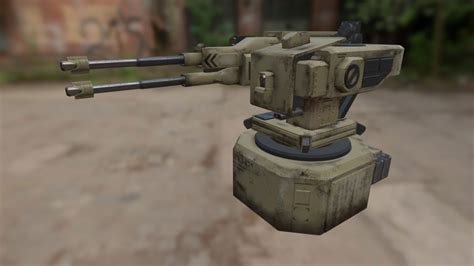 Auto Turret with 9 DOF