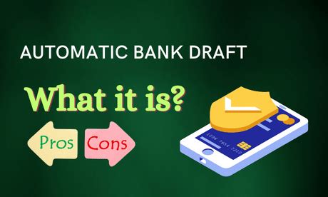 Automatic Bank Draft Options