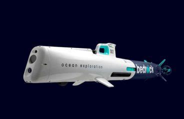 An autonomous submarine used for oceanic research